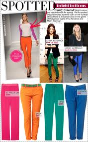 Colored Pants = PERFECT for Summer!